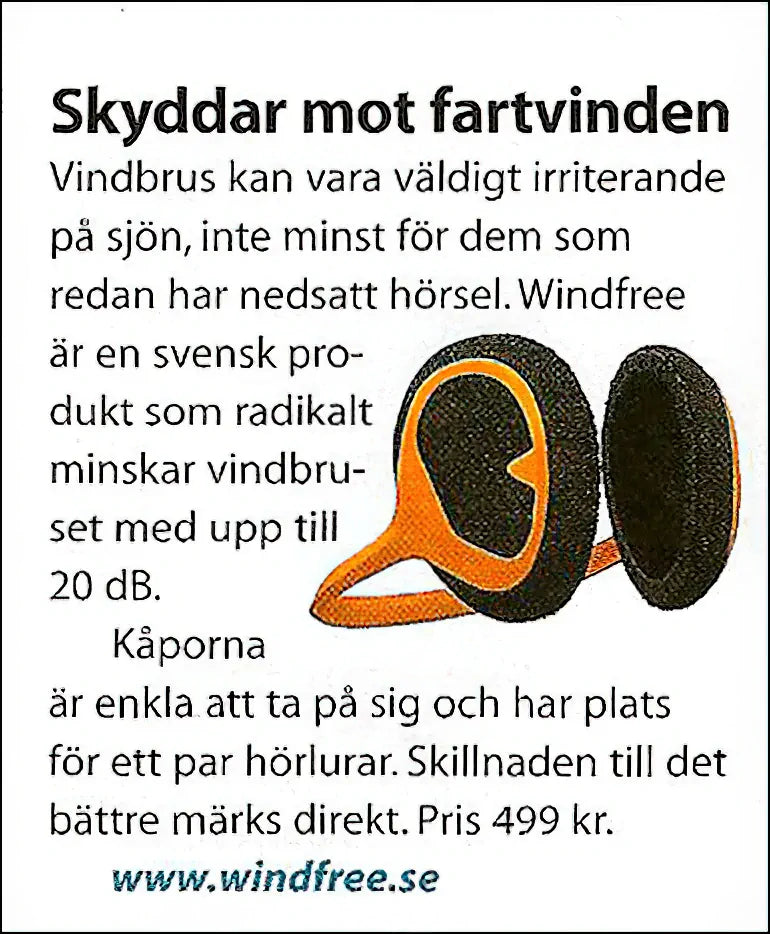 Tidningen Båtliv - Skyddar mot fartvinden